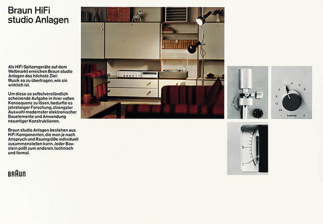 Braun HiFi studio Anlagen