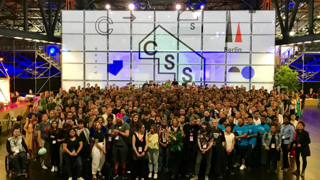 CSSConf EU 2019 family photo