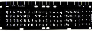 Bodoni Bold 12pt for the Linofilm V-I-P