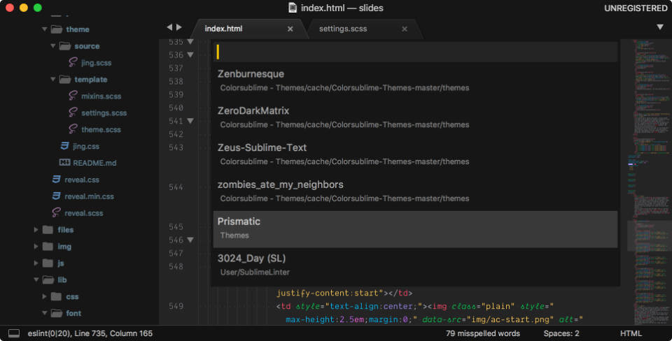 Creating a custom sublime text colour scheme