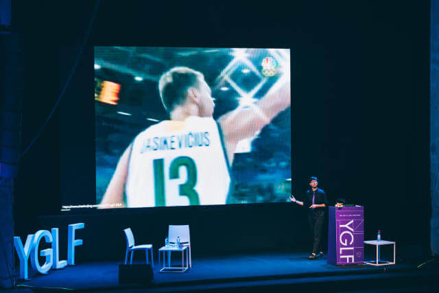 My introduction at YGLF featuring the 2004 Lithuanian men's olympic basketball team