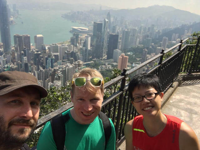 Hiked around Victoria Peak