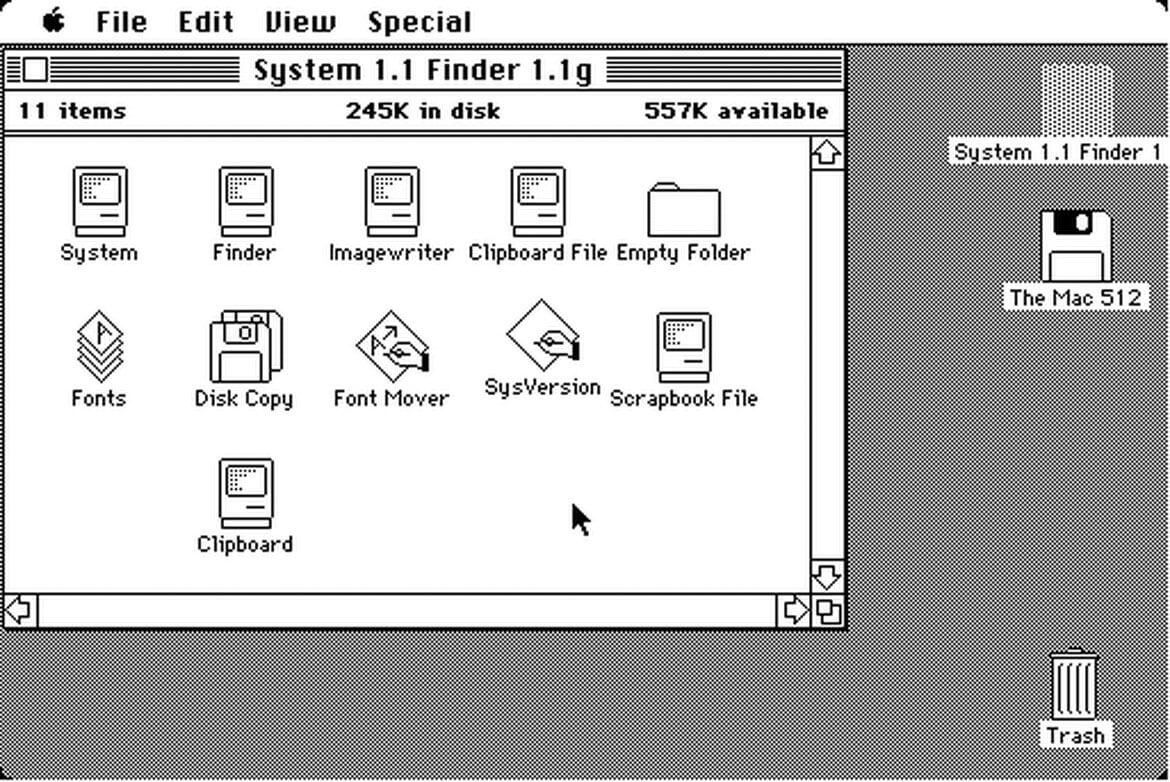 1.1 1.1 user. Apple Macintosh System 1 (1984 г.). Apple Macintosh 1984 Интерфейс. Интерфейс Apple Mac os. ОС Мак 1 версия.