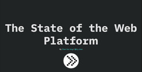 The State of the Web Platform