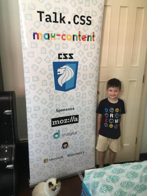 Standee printed IRL