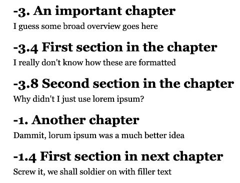 Tweaking the increment and reset values