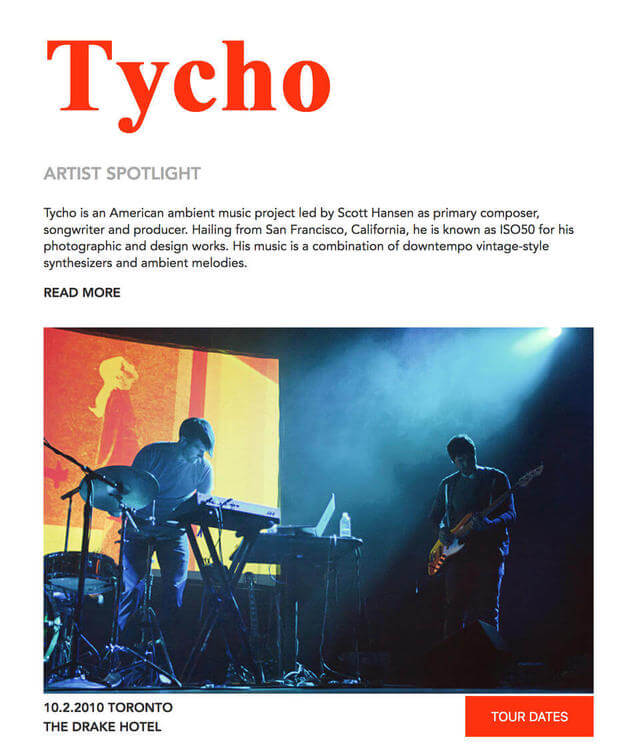 Basic fallback layout