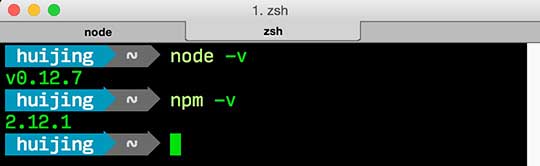 Check node install
