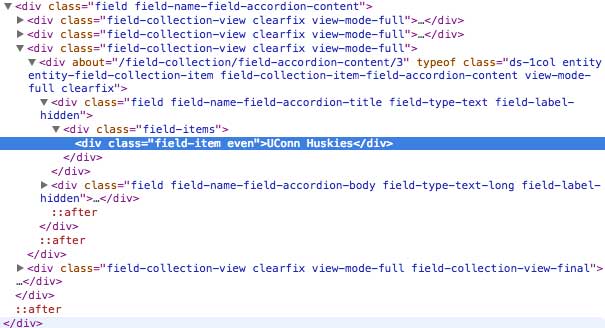 Drupal default
