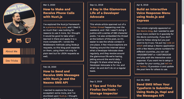 Initial sidebar layout