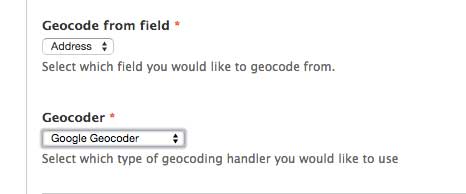 Position field settings