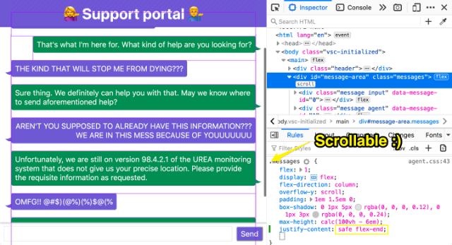 Using the safe keyword with alignment properties