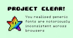 CSS generic fonts