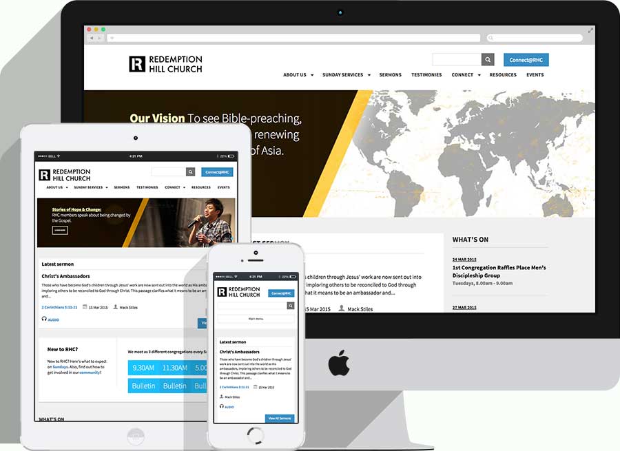Redemption Hill Church homepage