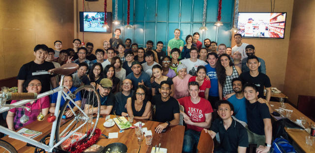 Geekbrunch, where local geeks eat brunch at a hipster cafe
