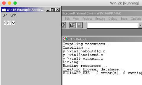 Rendering arrow characters on the Win16 application