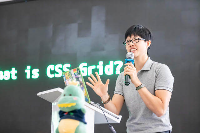 On stage at DevFest KL