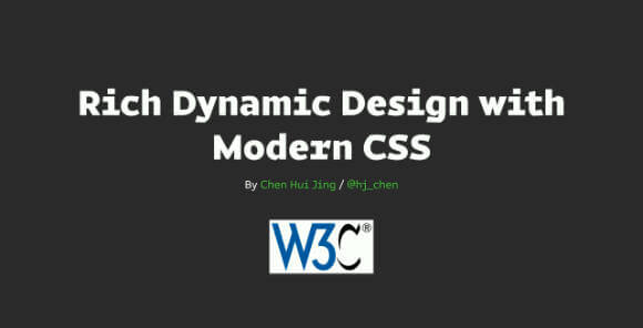 Rich Dynamic Design with Modern CSS